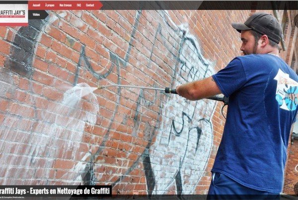 graffiti jays nettoyage graffitis sherbrooke